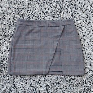Bershka | Plaid Mini Skirt